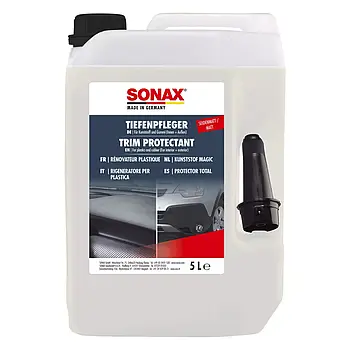Засіб для очищення та захисту пластику та гуми матовий 5 л SONAX Deep Care Silk Mat (383500)