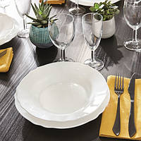 Сервіз столовий 18 предметів Luminarc Louis XV White 2940V