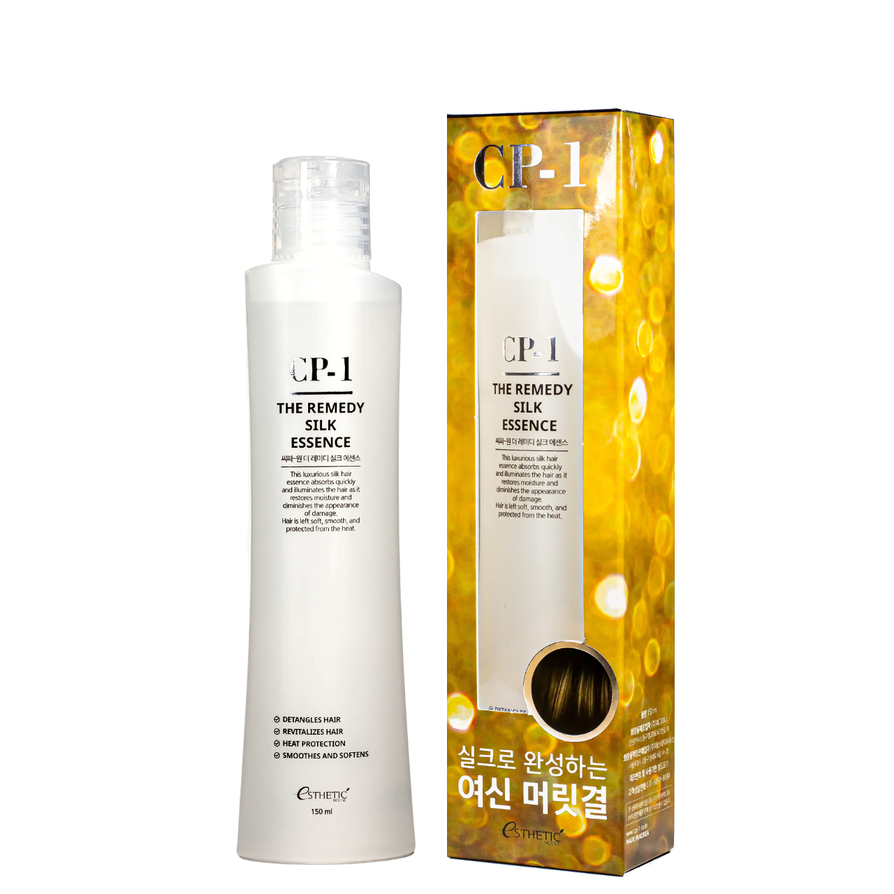 Есенція для волосся відновлювальна Esthetic House CP-1 The Remedy Silk Essence на основі шовку