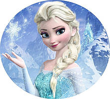 Вафельна картинка для торта Холодне серце 22