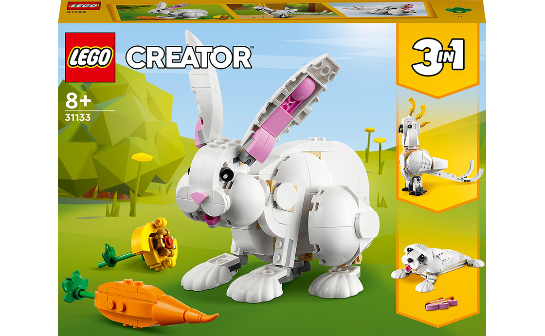 LEGO Creator Білий кролик 258 деталей (31133), фото 1