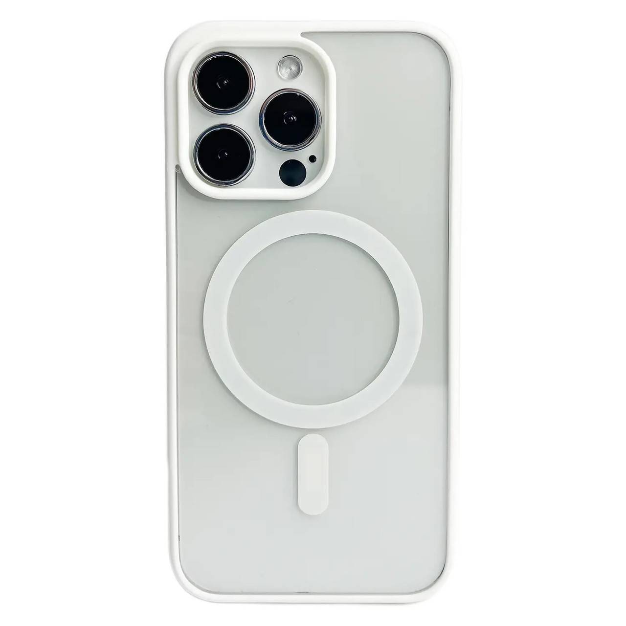 Чохол TPU Totu Color with Magsafe для iPhone 12 Pro Max Білий