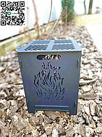 Компактний та оригінальний розбірний барбекю мангал "Полум’я", фото 5