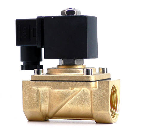 1  дюйм електромагнітний клапан нормально відкритий 12V для води газу масла, фото 1