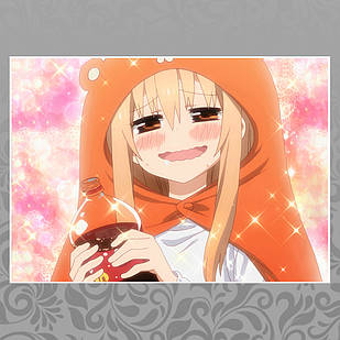 Плакат A4  Аніме Himouto! Umaru-Chan 006