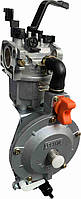 Карбюратор генератора 168F 2-3.5 кВт с газовым редуктором LPG/NG