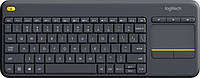 Клавіатура бездротова Logitech Touch K400 Plus Black