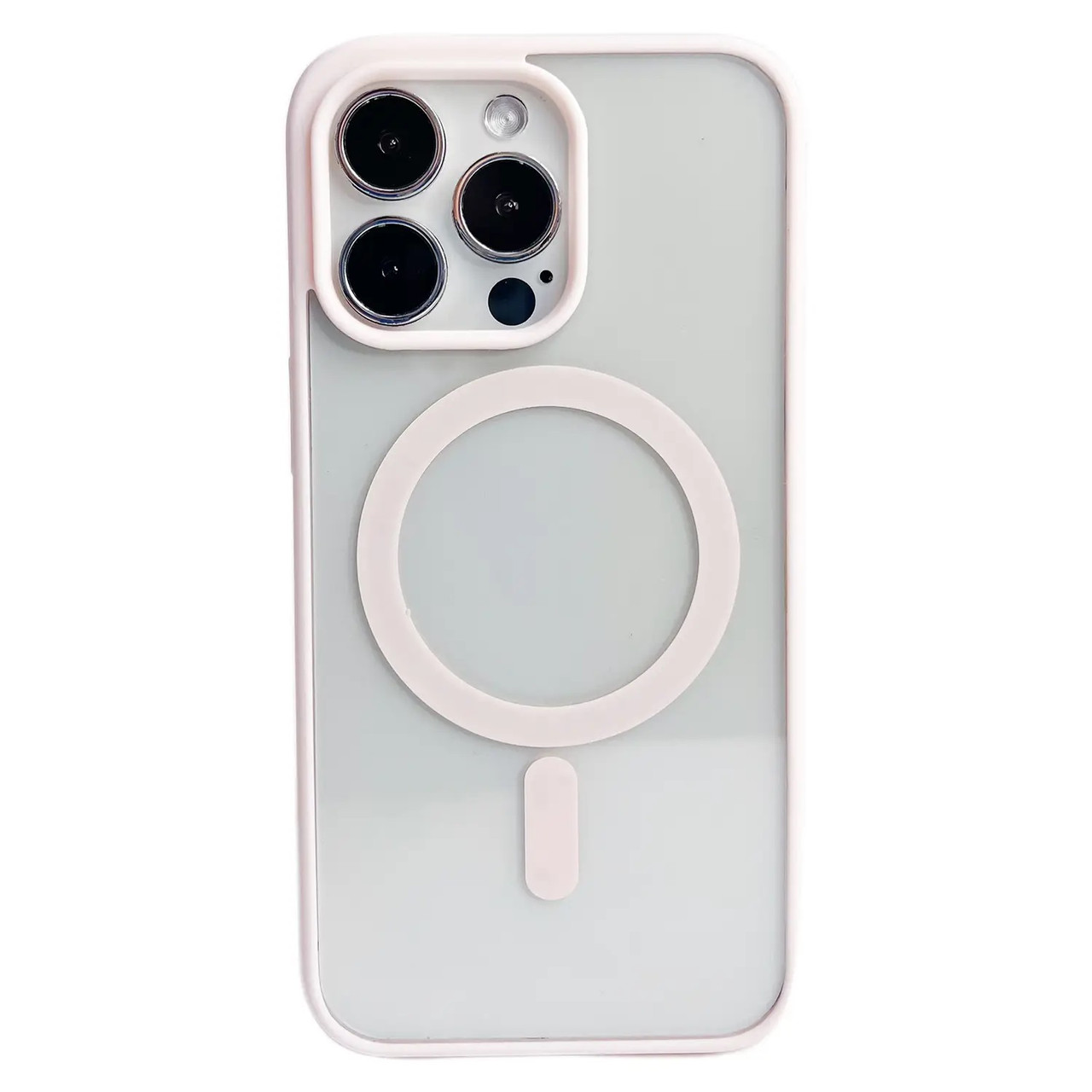 Чохол TPU Totu Color with Magsafe для iPhone 12/12 Pro Пудровий
