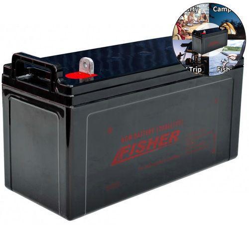 Тяговий акумулятор Fisher. 12V. 65A/h AGM. Без З/У. АГМ тягова акумуляторна батарея.