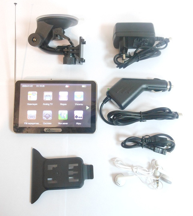 5" GPS-навігатор TL-51 — 4gb IGO+Navitel