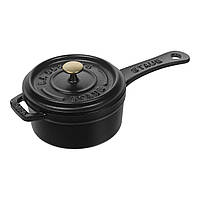 Ковш Staub Cast Iron 0,25 л черный