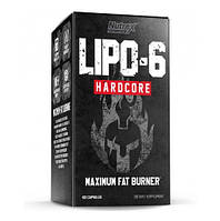 Жиросжигатель Nutrex - Lipo-6 Hardcore - 60 капс