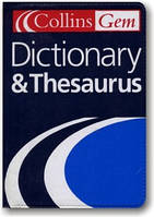 Collins Gem. логовий формат & Thesaurus