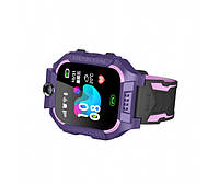 Дитячий смарт годинник-телефон Smart Baby Watch Aishi Q19 Violet з GPS