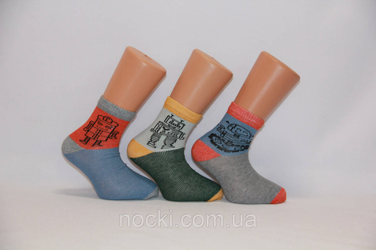 Дитячі шкарпетки з бавовни для малюків Стиль люкс 16-18 роботи