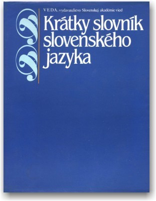 Krátky Slovník Slovenského Jazyka