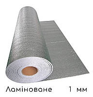 Спінений поліетилен ламінований 1 мм — 1 мм × 50 м