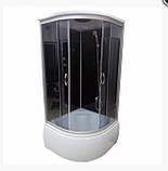 Душовий бокс Delfi 095 BF 90х90х215 глибокий піддон, фото 2