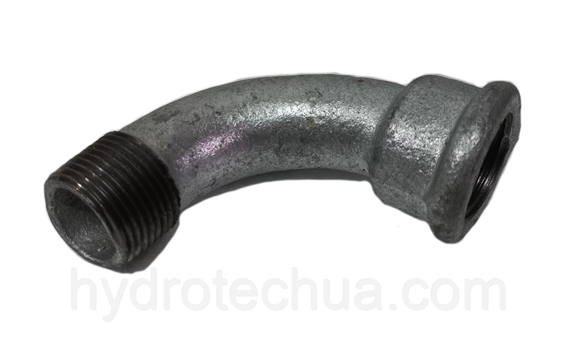 Кут 90° оцинкований подовжений ВЗ 3/4" Hydro-T