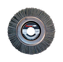 Щітка абразивна "Пиранья" 125х12х22 мм. сіра Р80