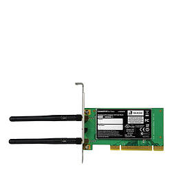 Бездротовий PCI адаптер WiFi LINKSYS WMP600N