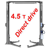 Двостійковий підйомник 4,5 т "Direct Drive", 380V/50Hz