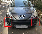 Решітка бампера Пежо 207 - Peugeot 207 - 2009-2012 (комплект), фото 4