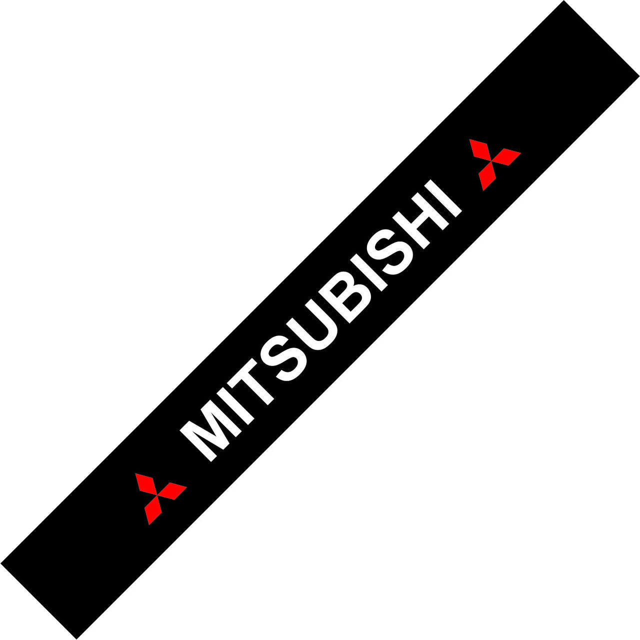 Сонцезахисна наклейка на лобове скло MITSUBISHI