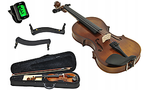 Скрипка SOLOIST ANTIQUE 4/4 для навчання грі набір + аксесуари