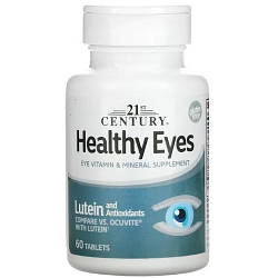 Вітаміни для очей 21st Century Healthy Eyes Extra (60 таблеток.)