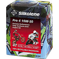 Моторное масло Fuchs Silkolene Pro 4 10W-50 XP Lube Cube 4 л (602013682)