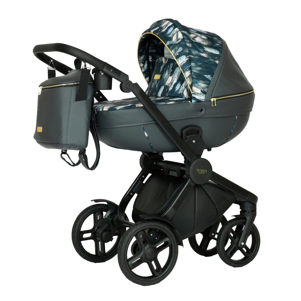 Коляска 2 в 1 Verdi Futuro Limited 04 графіт