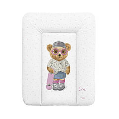 Сповивальний матрац Cebababy 50x70 Fluffy Puffy W-143-132-684, Lea, дівчинка