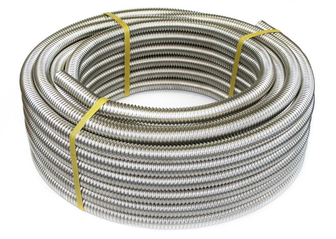 40мм труба нержавіюча гофра альтернатива мідної труби нержавіюча гофротруба гофрована код товару 11088