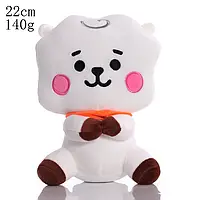 Мягкая игрушка Альпака RJ ЭрДжей BT21 талисман Джина (Jin) из BTS 22 см