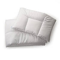 Одеяло и подушка Twins 120х90 хлопкопон 1600-184-01, white, белый