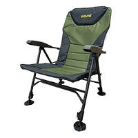 Кресло Eclipse 1010-B XL складное карповое с подлокотниками и регулировкой наклона.