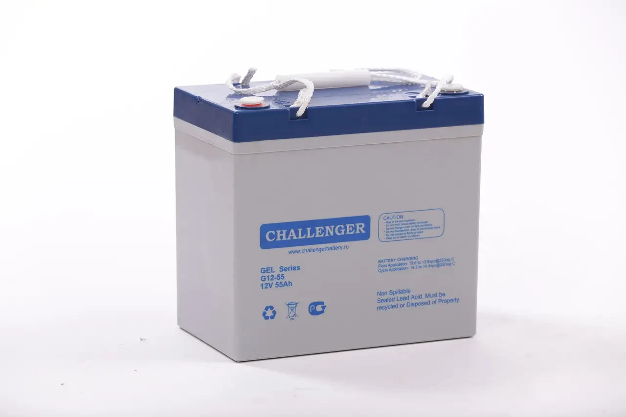 Акумулятор гелевий - 55 Аг 12В Challenger G12-55 GEL