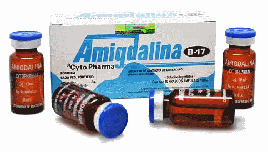 Вітамін б17 внутрішньовенно  Cyto Pharma amigdalina vitamin B17 3gr 10 ампул