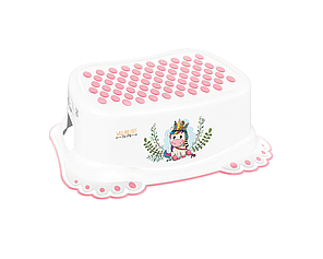 Підніжка Tega DZ-006 Дикий захід DZ-006-103 Unicorn, white/pink, білий/рожевий