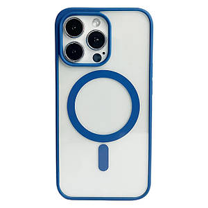Чохол TPU Totu Color with Magsafe для iPhone 13 Pro Синій