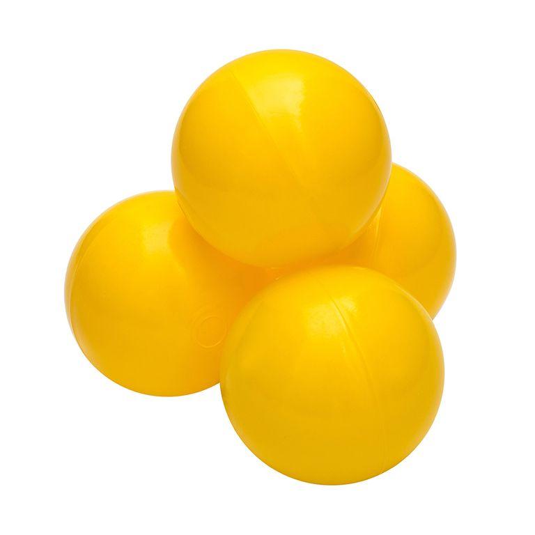 Кульки Badum для сухого басейну (50 шт) B-KB-50-1-06, жовтий
