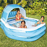 Дитячий надувний басейн Intex 57186 (229х191х135 см), фото 4
