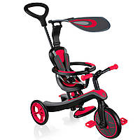 Трехколесный велосипед трансформер Globber Explorer Trike 4 в 1 Red