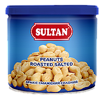Арахіс Sultan смажений солоний З/Б 120 г
