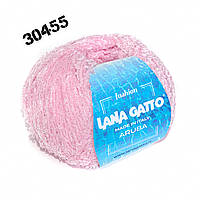 Пряжа Lana Gatto Aruba 30455 Нежно-розовый