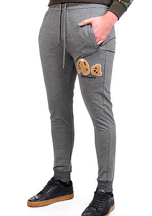 Штани спортивні чоловічі Palm Angels 21-P-123 темно-сірі, фото 1
