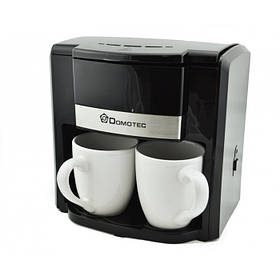 Крапельна кавоварка DOMOTEC MS-0708 на 2 чашки кави машина