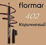 Олівець для брів Flormar Eyebrow Pencil 1,4 г No402 (Коричневий), фото 4