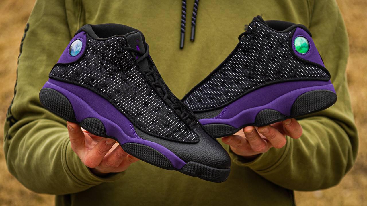 Purple and cheap white retro 13